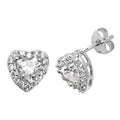 Sterling Silver CZ Earrings