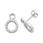 Sterling Silver CZ Earrings