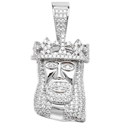 Sterling Silver CZ Pendant