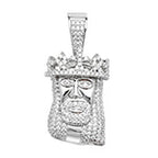 Sterling Silver CZ Pendant