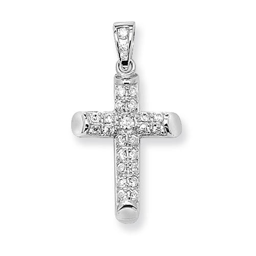 Sterling Silver CZ Pendant