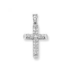 Sterling Silver CZ Pendant
