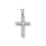 Sterling Silver CZ Pendant