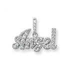 Sterling Silver CZ Pendant