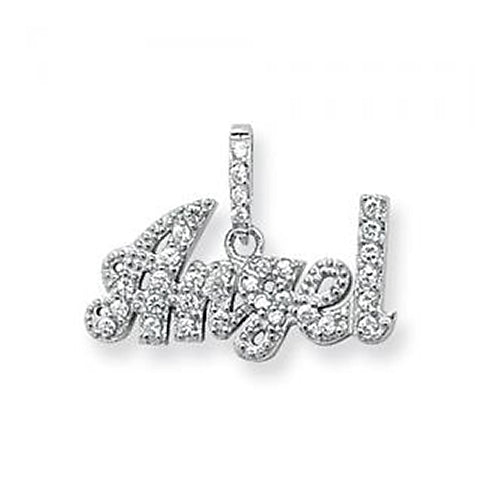 Sterling Silver CZ Pendant