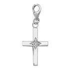 Sterling Silver CZ Pendant