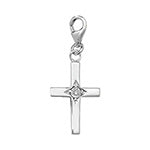 Sterling Silver CZ Pendant