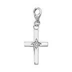 Sterling Silver CZ Pendant