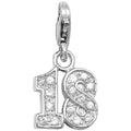 Sterling Silver CZ Pendant
