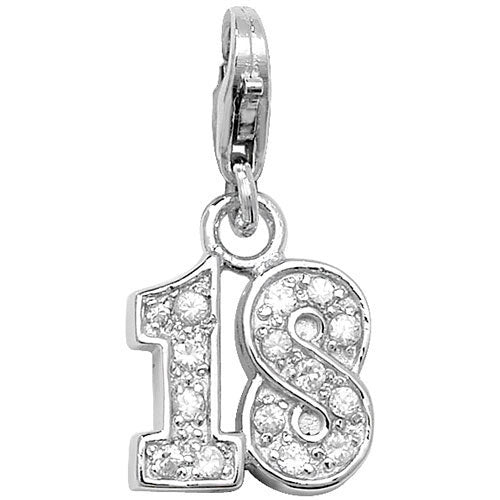 Sterling Silver CZ Pendant