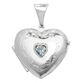 Sterling Silver Blue Topaz Pendant