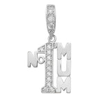 Sterling Silver CZ Pendant