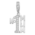 Sterling Silver CZ Pendant