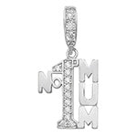 Sterling Silver CZ Pendant