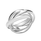 Sterling Silver 3.5mm Russian Wedding Band
