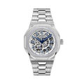 Rotary Men's Automatic Regents Watch with Silver Dial and Silver Strap GB05415/02