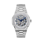 Rotary Men's Automatic Regents Watch with Silver Dial and Silver Strap GB05415/02