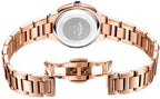 Rotary Ladies Classic Watch with Rose Gold Stainless Steel Strap LB05279/41