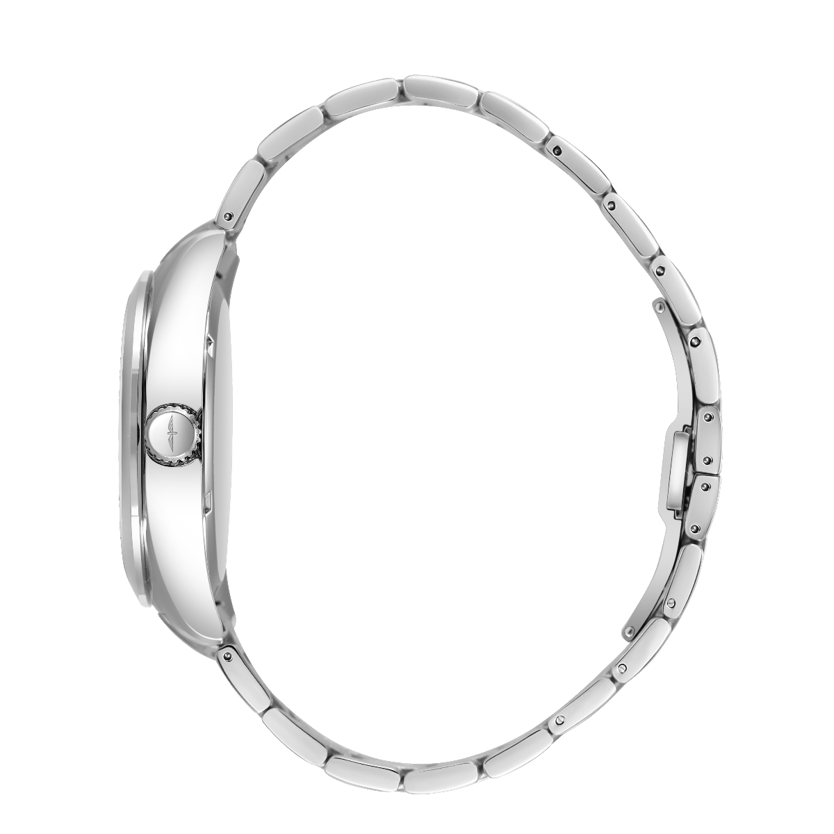 Rotary Henley Ladies Watch with Pink Mother Of Pearl Dial and Stainless Steel Bracelet LB05280/07
