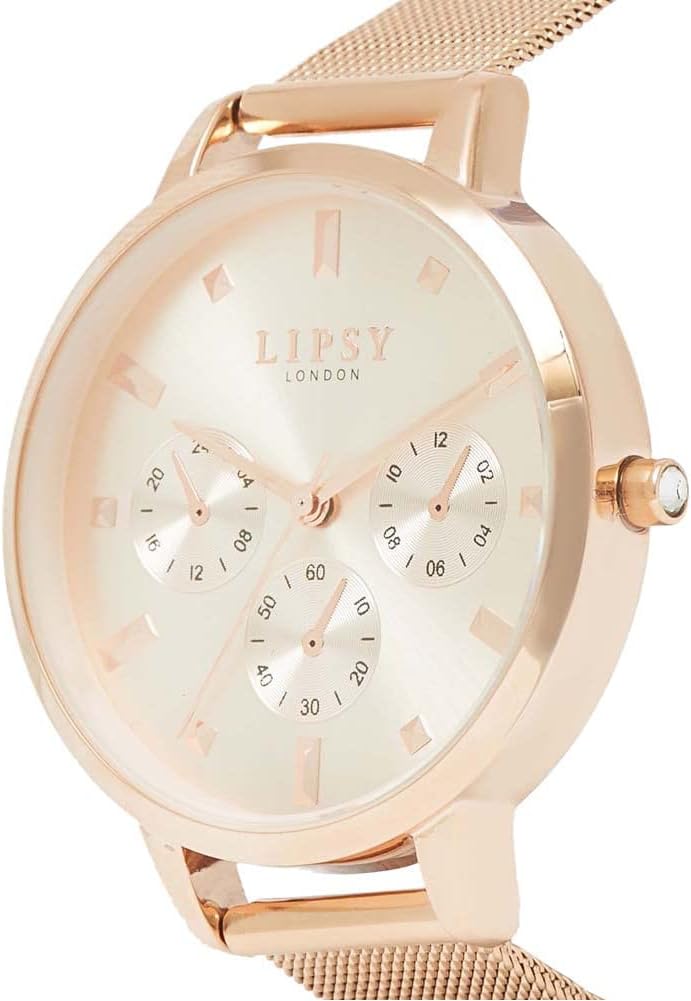 Lipsy Ladies Watch and Bracelet Gift Set LP885G