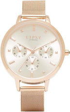 Lipsy Ladies Watch and Bracelet Gift Set LP885G