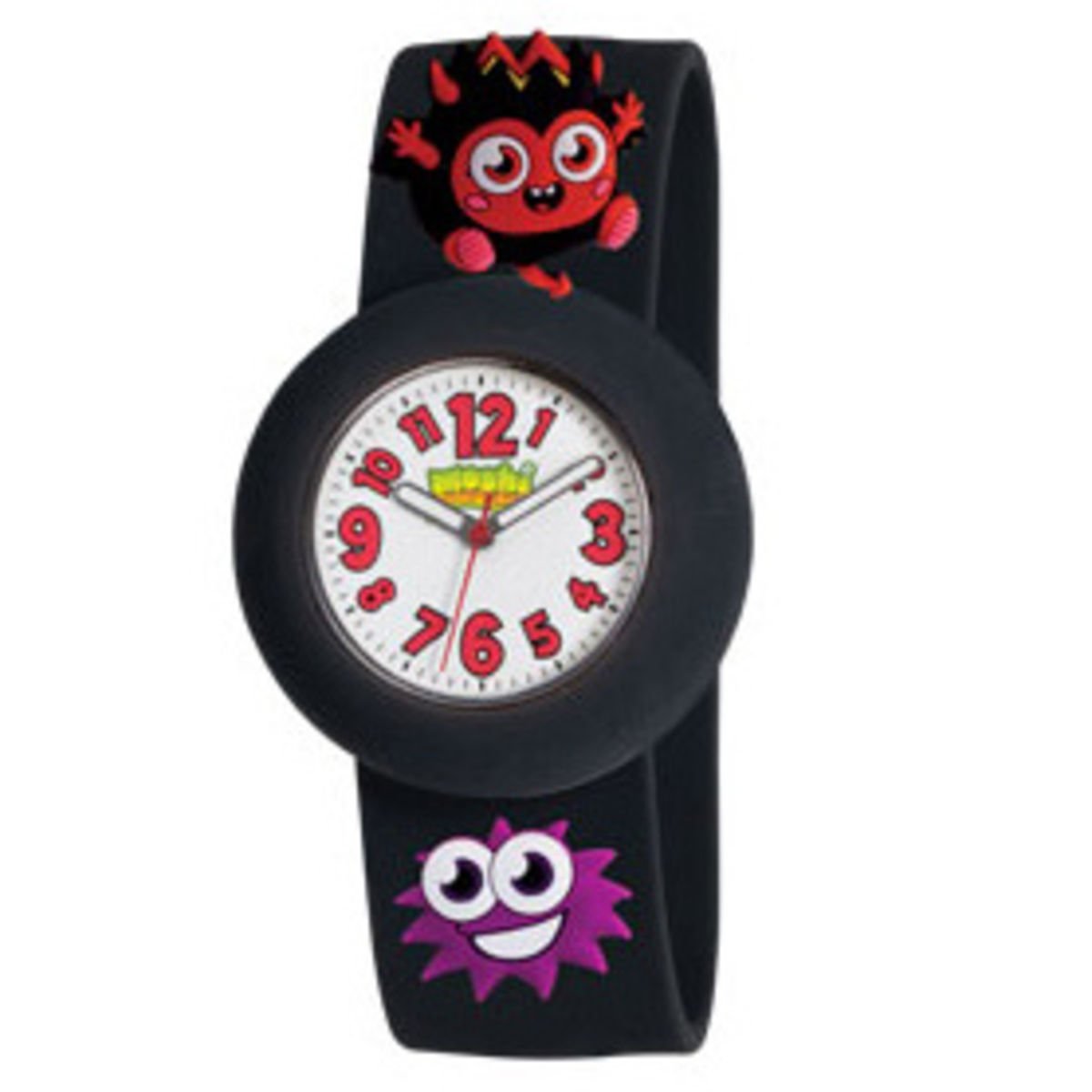 Moshi Monster Diavlo Black Silicone Strap Watch MMDI-0002