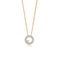 9ct Yellow Gold Diamond Necklace 0.08CT