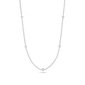 18ct White Gold 17" Diamond Necklace 0.35CT
