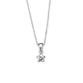 D for Diamond Star Pendant with Real Diamond P616