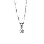 D for Diamond Star Pendant with Real Diamond P616