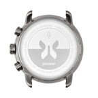 Nordgreen Pioneer Scandinavian Men's Chronograph Watch White Dial and Mesh Strap