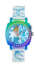 Tikkers Disney Princess Cinderella Light Up Analogue Watch With White Silicon Strap PN1409