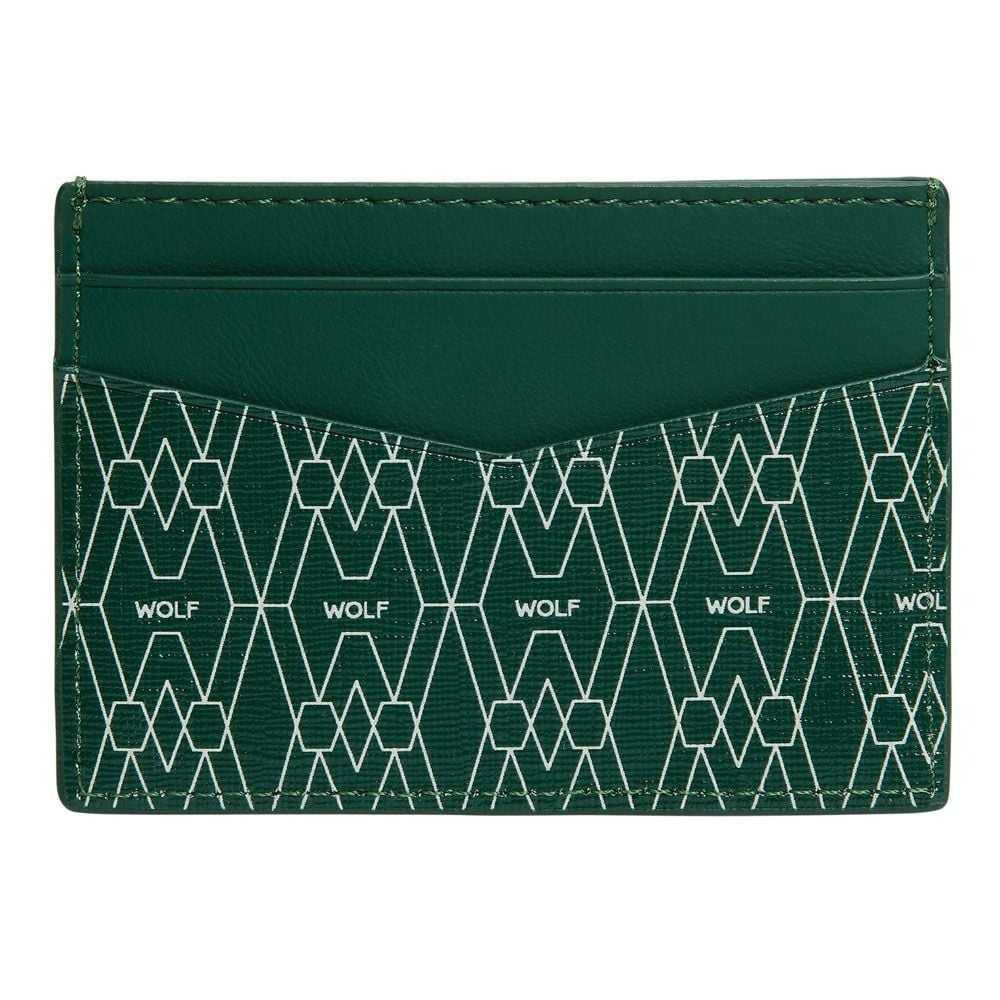 Wolf Signature Card Holder Green 776230