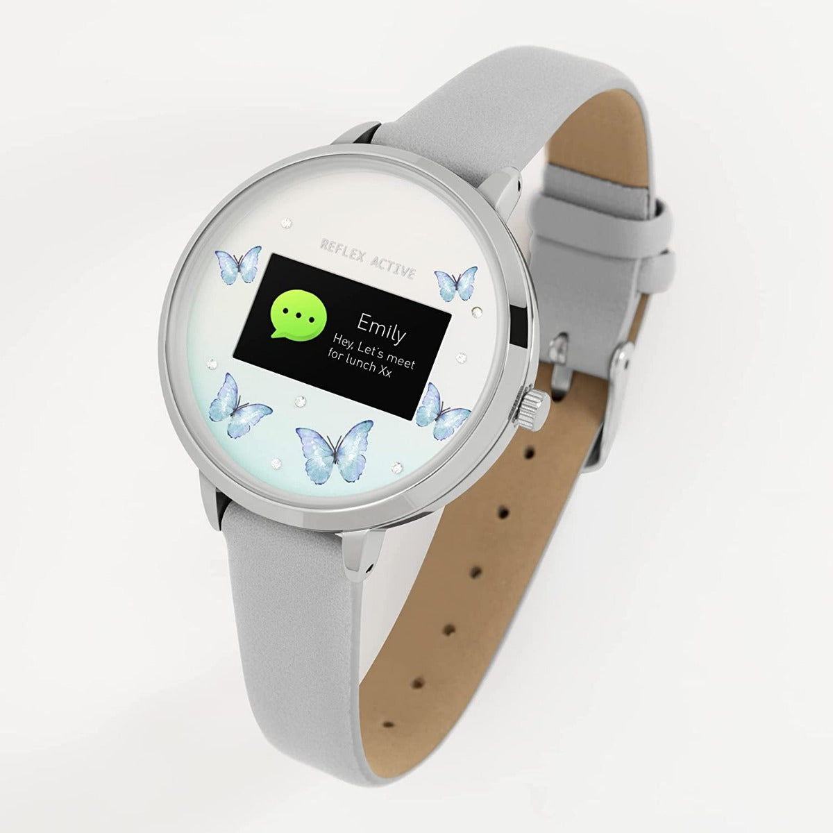 Reflex Active Series 3 Ladies Smart Watch with Grey PU Strap RA03-2123