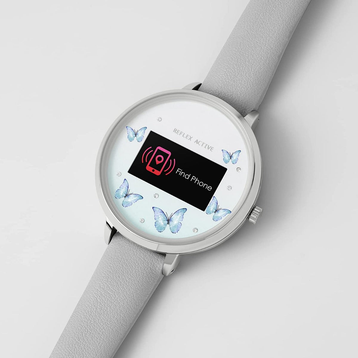 Reflex Active Series 3 Ladies Smart Watch with Grey PU Strap RA03-2123