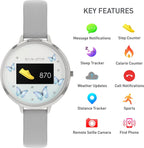 Reflex Active Series 3 Ladies Smart Watch with Grey PU Strap RA03-2123
