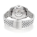 Lorus Mens Automatic Watch with Blue Dial and Silver Bracelet RL445BX9