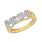 9ct Yellow Gold Dress Ring