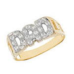 9ct Yellow Gold Dress Ring