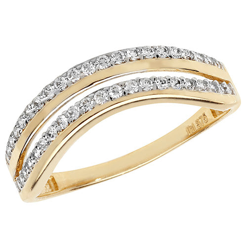 9ct Yellow Gold Dress Ring