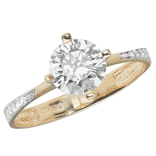 9ct Yellow Gold Dress Ring