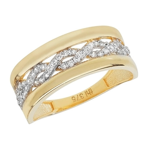 9ct Yellow Gold Dress Ring