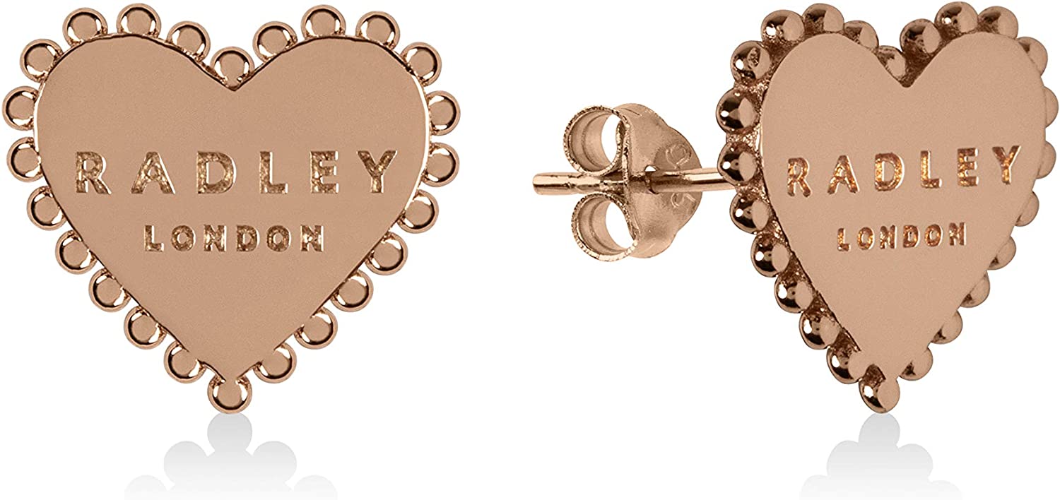 Radley Ladies Earrings 18ct Rose Gold Plated Sterling Silver Earrings RYJ1126