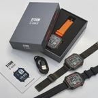 Storm S-Max Mens Smart Watch with Black Milanese Strap 47534/BK
