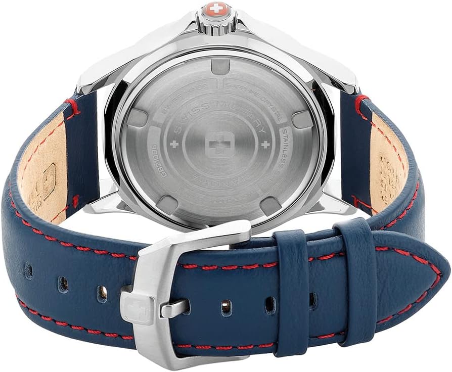 Swiss Military Hanowa Mens Watch with Black Dial SMWGB2100608