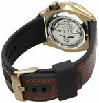 Seiko 5 Sports Mens Automatic Watch with Black Dial and Black Strap SRPE80K1