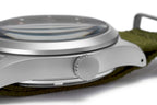 Seiko 5 Sports Gents Automatic Watch with Green Dial and Green Nylon Strap SRPG33K1