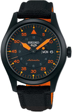 Seiko 5 Sports Mens Automatic Watch with Black Dial SRPH33K1