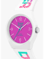 Superdry Urban Retro Ladies Sports Watch with Purple Dial SYL301WP
