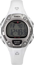 Timex Ironman Ladies Digital Watch with White Silicone Strap T5K515
